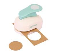 Craftelier - Perforatrice a Cerchio 1,5" (3,81 cm), per Carta e Cartoncino, Ideale per Scrapbooking e Hobby Creativi, Dimensioni 9 x 5,5 x 7 cm