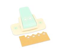 Craftelier - Perforatrice a leva a pressione per realizzare bordi a cuore e punti su carta e cartoncini speciali per scrapbooking e artigianato | Dimensioni circa 15 x 5,02 x 5,02 cm