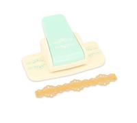 Craftelier - Perforatrice a leva per realizzare bordi doppi su carta e cartone speciale per scrapbooking e artigianato | Dimensioni ca. 15 x 5,02 x 5,02 cm (4 x 2 x 2 pollici)