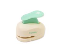 Craftelier Perforatrice a stella da 0,9 cm con pressa a leva, perforatrice a forma di stella per lavori di carta, scrapbooking, biglietti e diari fai da te, sagome per perforare carta e cartoncino.