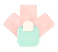 Craftelier - Perforatrice angolare a leva 3 in 1 per eseguire curve di 3 dimensioni su carta, cartoncini e carta fotografica | Speciale per Scrapbooking e artigianato.