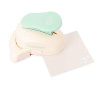 Craftelier - Perforatrice angolare a leva a pressione per fustelle a forma di conchiglia su carta e cartoncini, per scrapbooking e artigianato