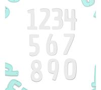 Craftelier - Set di 10 fustelle a forma di numeri, per progetti di carte, scrapbooking e artigianato, compatibile con più macchine e materiali | Dimensioni circa 3 cm
