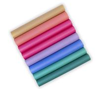 Craftelier - Set di 16 carte vellum in colori pastello - 8 colori | senza acidi e lignine | Ideali per stampaggio, stampaggio, stampa o imbosso | Dimensioni 30 x 30 cm - Grammatura 120 g/m²