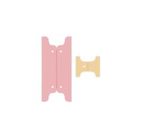 Craftelier - Set di fustelle a forma di tabs per realizzare decorazioni in progetti di scrapbooking, artigianato e biglietteria | Dimensione grande Tab 7,3 x 15,92 cm e piccola Tab 5,98 x 5,13 cm