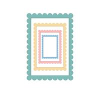 Craftelier - Set di Fustelle Essenziali per Scrapbooking e Creazioni Artigianali | Forma di Cornice - Dimensioni Approssimative delle Fustelle tra 6,1 x 4,2 cm e 17,2 x 11,9 cm