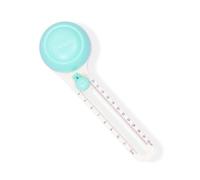Craftelier - Taglierina circolare per progetti di scrapbooking e artigianato | Include 3 lame e testa di fissaggio | Cerchi tra 10,5 cm (4") e 30,5 cm (12") - Colore turchese e bianco
