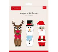 Crafter’s Companion - Fustellatura E Modello - Merry Friendsmas