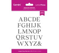 Crafter’s Companion - LetterPress - Piastre, Timbri, Inchiostro, Carta Di Cotone