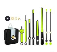 Crafters' Choice Silent Quartz Clock Mechanism Kit with Extended Shaft Lengths (C)