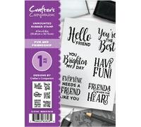 Crafters Companion 12.7cm x 17.8cm Taglio & Rilievo Mascherina O A6 Gomma Timbri