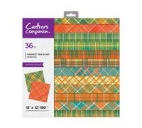 Crafter's Companion - 30.5cm x 30.5cm Raccolta Time Plaid Imbottitura IN Carta