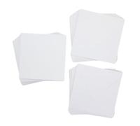 Crafter's Companion - Biglietti bianchi con buste da 17,8 x 17,8 cm - Confezione da 50 - Include 25 biglietti bianchi e 25 buste abbinate - ideali per una varietà di occasioni