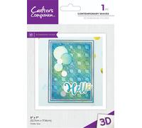 Crafter's Companion - Bold 3D 12.7cm x 17.8cm Mascherina per Rilievo