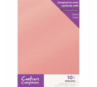 Crafter's Companion - Carta Glitter Monocromatica A Lato Singolo Con 10 Fogli