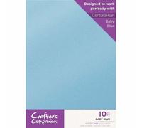Crafter's Companion - Carta Glitter Monocromatica A Lato Singolo Con 10 Fogli