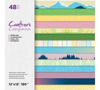 Crafter's Companion Casa Lontano Da Casa 12X12 Pollici Blocco Di Carta