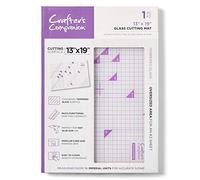 Crafter's Companion CC-TOOL-GMAT-19 Tappetino di Taglio Vetro 33 x 48.3 cm, Glass, Multi, 13" x 19"