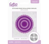 Crafters Companion - Collezione Nesting Cucita - Fustellature Metalliche