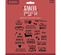 Crafters Companion - Collezione Santa Paws - Fustellature, Timbri, EF O Carta