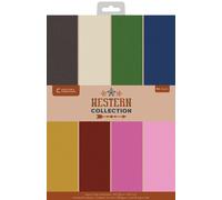Crafters Companion - Collezione Western - Fustellature, Timbri, Carta
