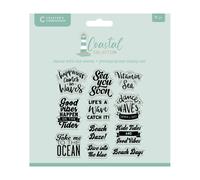 Crafters Companion - Costiere Collezione - Metallo Fustellature Timbri Ef O