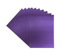 Crafter's Companion CP10-DPUR Centura Pearl Singolo Colore 10 Foglio di Confezione, A4, unità