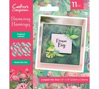 Crafter's Companion - Flamazing Flamingos Collezione - Fustellature,Timbri,Carta