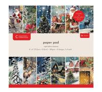 Crafters Companion - Il Giorno Prima Di Natale Paper Pad - 6" X 6" O 12" X 12"