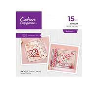 Crafters Companion - Metallo Fustellatura Elementi - Amour