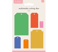 Crafters Companion - Multi Media - Set Di Fustellatura - Media Tags