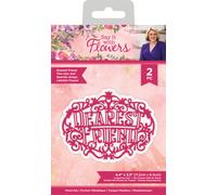 Crafters Companion Sara Signature Say It With Flowers Cutting Dies