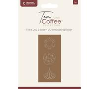Crafter's Companion - Tè E Caffè - Mini Collezione - Metallo Fustellature Timbri