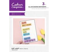 Crafters Companion - Timbri & Fustellatura - Tutti Occasioni Sentimenti