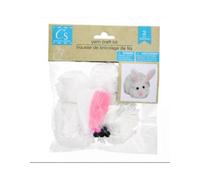 Crafter's Square 2 Kits Included Yarn Craft Kit Bunnies