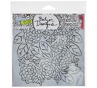 Crafters Workshop 6 x 6 Pollici Flower Garden Modello, Trasparente