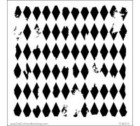 Crafters Workshop Crafter's Workshop Template 6 by 6-Inch Harlequin (474763)