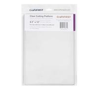 CraftFIRST Piattaforma di taglio trasparente per Cut 'n' Boss ed eBosser, 21,6 x 30,5 cm, confezione da 2