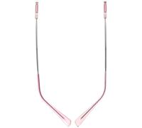 CRAFTHROU 1 Coppia Aste Occhiali Ricambio in Metallo Rosa Design Aerodinamico e Super Resistenza per Riparazione e Sostituzione Gambe Occhiali da Vista e Sole
