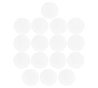 CRAFTHROU 20 Pezzi Filtro in Poliestere Bianco per Coltivazione di Funghi Dimensione 7,5cm, Stabile in Condizioni di umidità per Crescita Garantita nel Settore Micologico