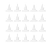 CRAFTHROU 25 Pezzi Chiodi in Ceramica Refrattaria per Ceramica e Argilla, Resistenti ad Alte Temperature, Supporto Bianco in Allumina per Progetti di Arte in Argilla Fai-da-Te