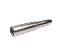 CRAFTHROU Adattatore Audio Jack 6.35mm Femmina a Xlr Maschio 3 Pin in Lega di Zinco, Risparmio Spazio e Cost Saving per Microfono e Altoparlante