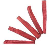 CRAFTHROU Bastoncini di Legno Palo Santo 5 Pezzi 30g Bastoncini Rosso per Aromaterapia e Decorazione per Cerimonie e Rituali Spirituali