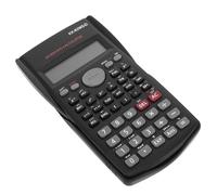 CRAFTHROU Calcolatrice Scientifica Portatile per Studenti Funzione Avanzata, Design Compatto in Ps Nero, per Esami Scolastici e Uso lungo Termine