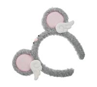 CRAFTHROU Cerchietto Orecchie di Topo in Peluche, Comodo da Indossare e Adatto alla Maggior Parte delle Misure della Testa, per Feste di Compleanno e Celebrazioni Festive