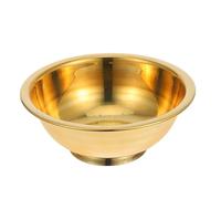 CRAFTHROU Ciotola in Rame Atmosfera Mistica Affidabile Design Unico e Intagli Meticolosi e Incenso Festivo per Offerte D'acqua per Meditazione Buddhista