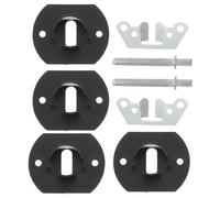 CRAFTHROU Connettori per Divano Sezionale 2 Set Clip Alligatore per Mobili in Ferro e PE Resistente a Forte Pressione e Non Deformabile