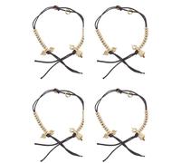 CRAFTHROU Contatore di Perline in Ottone per Preghiera Buddista 2 Pezzi, Strumento Portatile per Meditazione e Canti, Compatibile Fai da Te, Resistente e Adatto a Viaggi, per Donne e Uomini