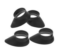 CRAFTHROU Copertura Oculare Riduce Distrazioni Periferiche 4 Pezzi in Gomma Protezione Confortevole la Vista 29-33mm per Microscopi e Telescopi per Osservazioni Prolungate