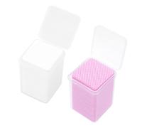 CRAFTHROU Cotone Bianco 200 Pezzi Panni per Pulizia Colla per Ciglia, Portatile per Bottiglia Colla, per Extension Ciglia e Scuole di Cosmetologia